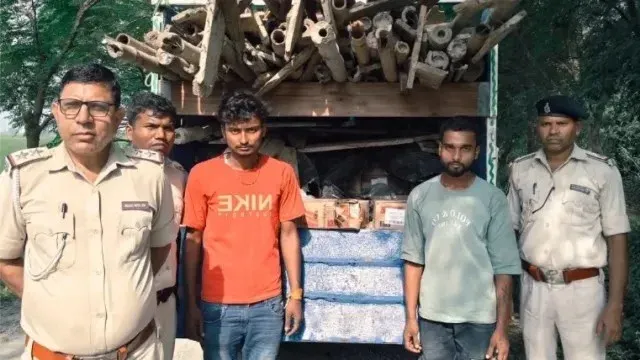 झारखंड से बिहार पहुंच रही थी शराब की खेप, औरंगाबाद में 4080 बोतलें बरामद; दो तस्कर गिरफ्तार