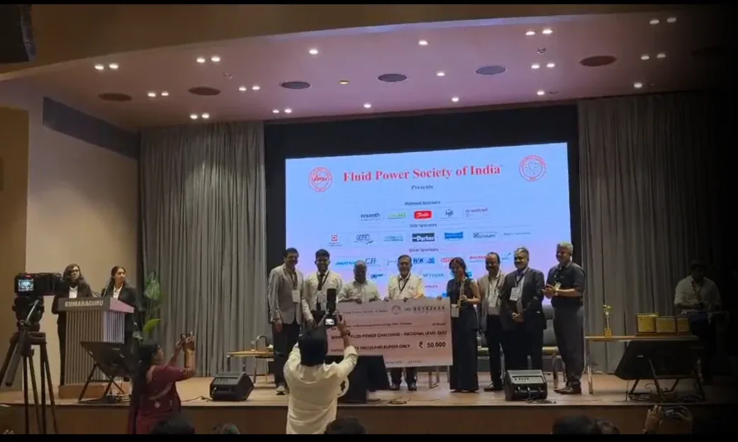 IIT-ISM धनबाद के छात्रों का कमाल, 500 टीमों को पछाड़कर Fluid Power Challenge 2026 का खिताब जीता